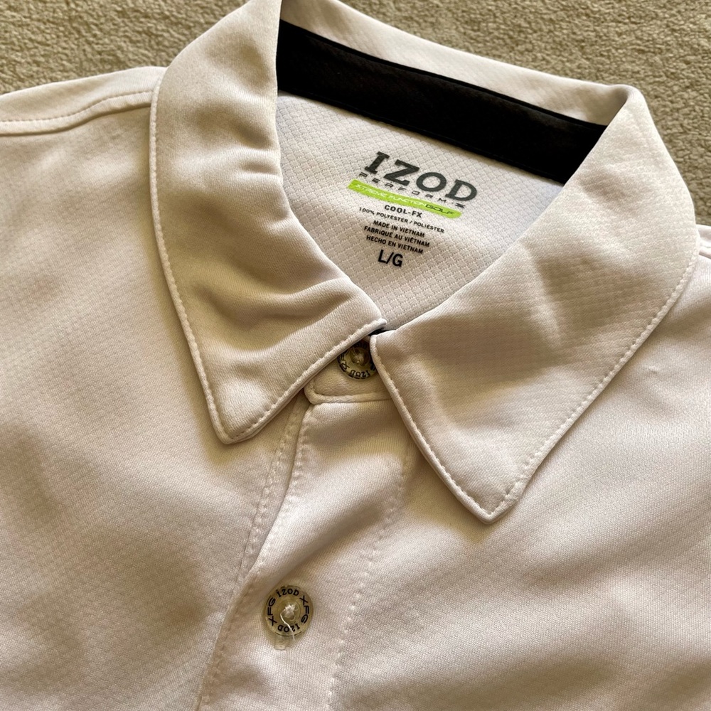 Izod Cool-Fx golf shirt (L) - gently worn